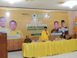 Ketua AMPG Lampung Darlian Pone Gelar Diklat Kader Muda Partai Golkar 2025